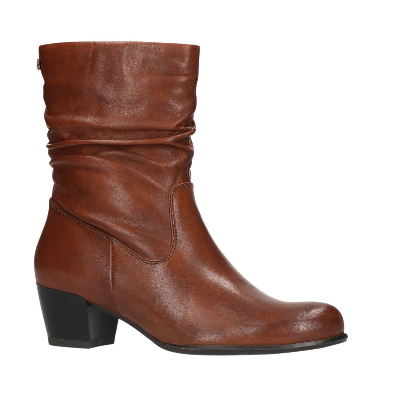 No Stress leren enkellaarzen cognac | wehkamp No Stress cognac laarzen | Cognac laarzen, Laarzen, Schoenen