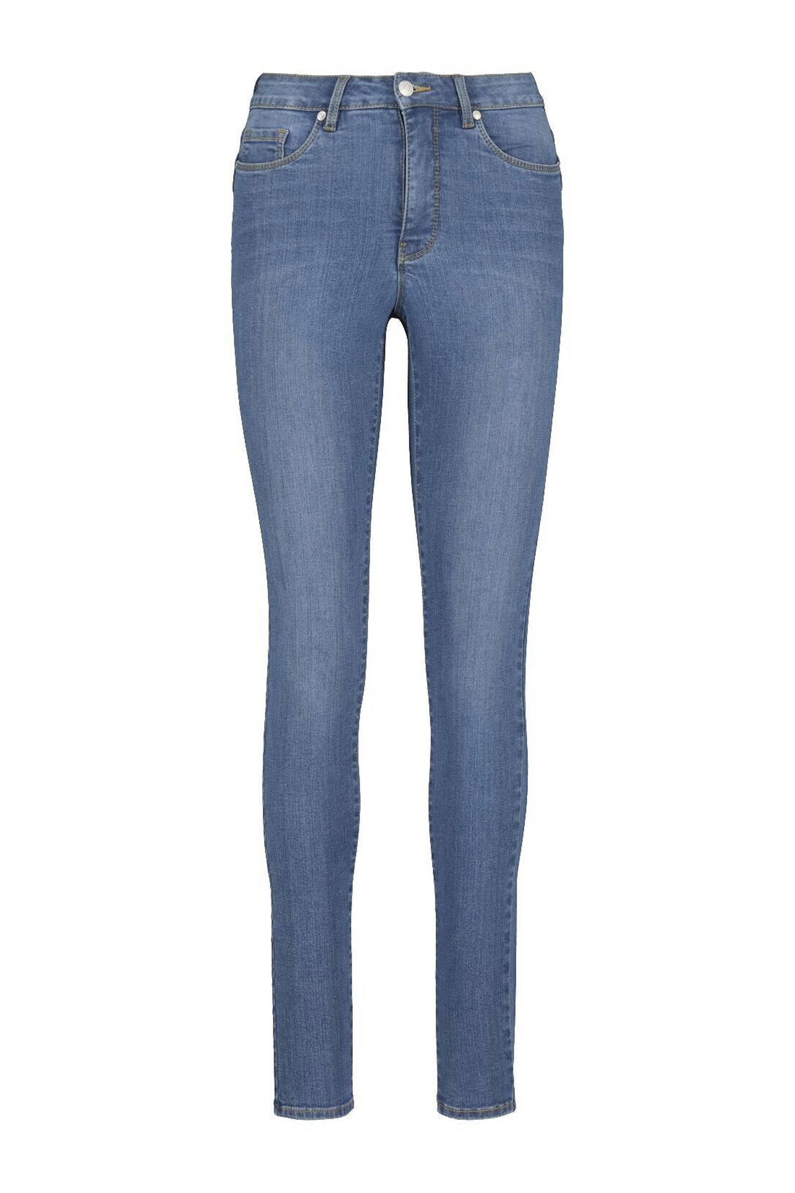 HEMA skinny jeans middenblauw | wehkamp