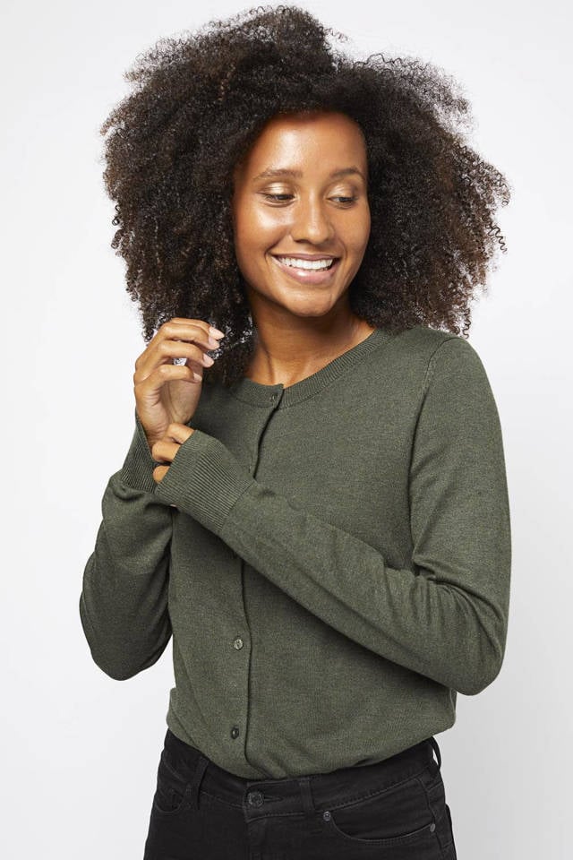 HEMA vest olijf wehkamp