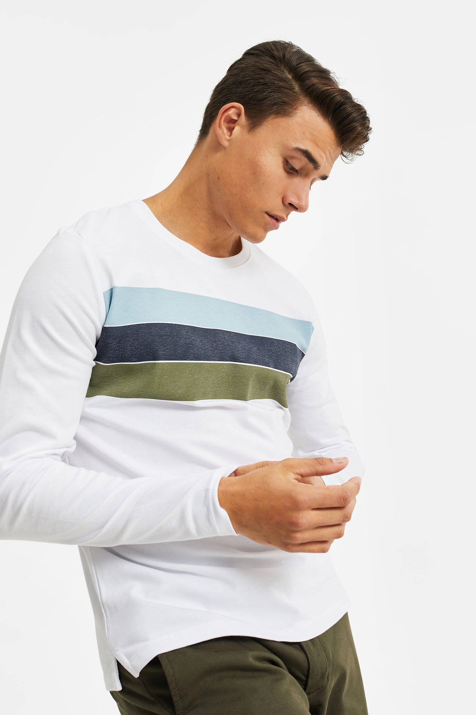 WE Fashion sweaters voor heren kopen Vind jouw WE Fashion Heren slim fit sweater | 94715736 WE Fashion