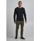 Blend slim fit chino BHNATAN olijfgroen
