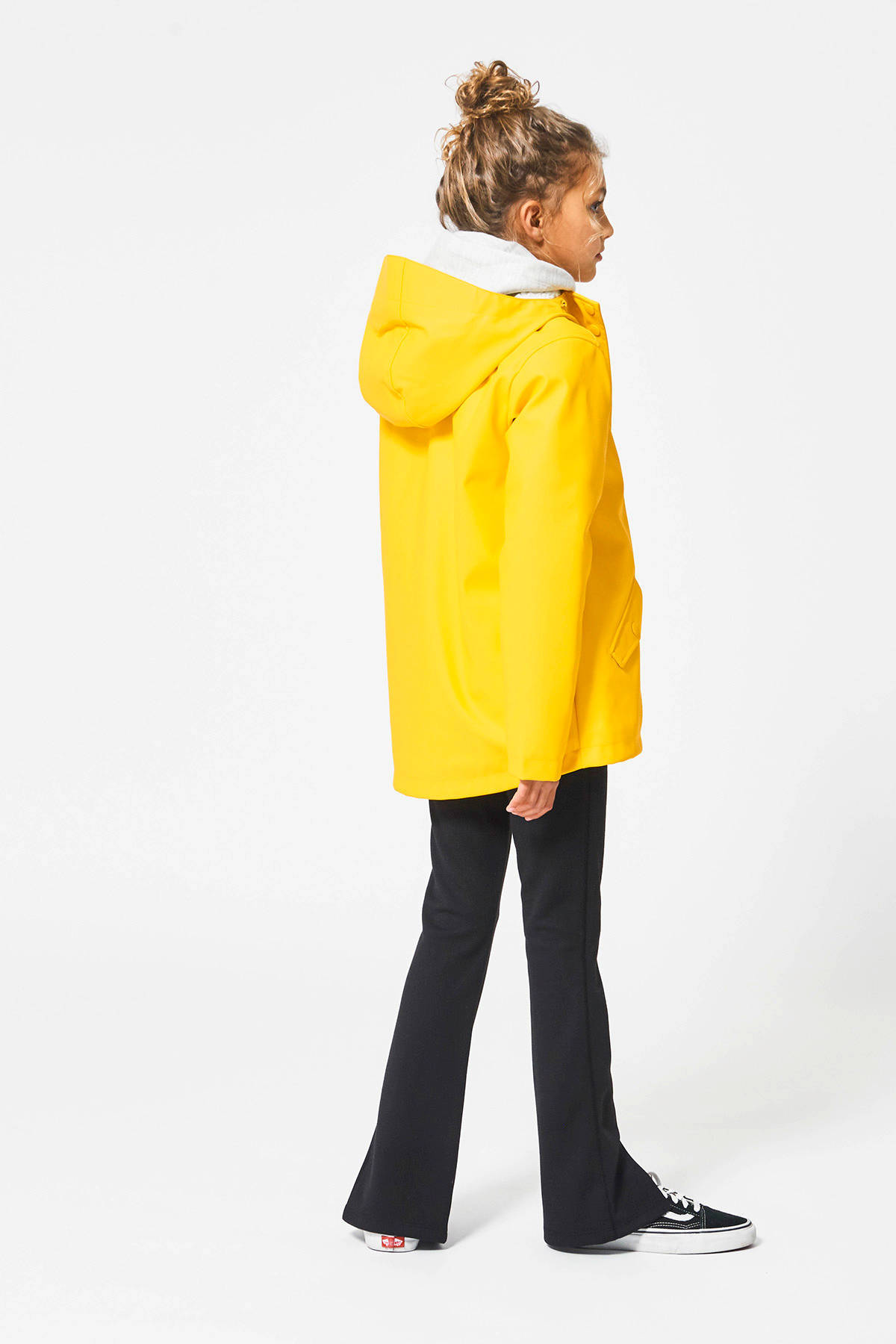 & Badmode Regenkleding wehkamp Sport Unisex gevoerde regenjas geel 