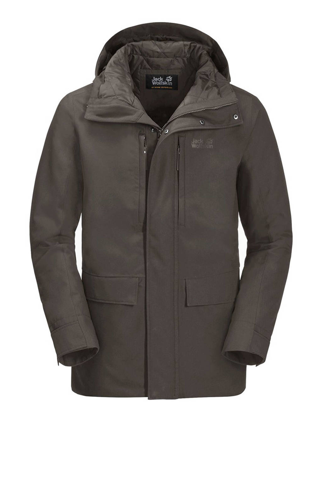 Jack Wolfskin jack West Coast donkerbruin, Donkerbruin