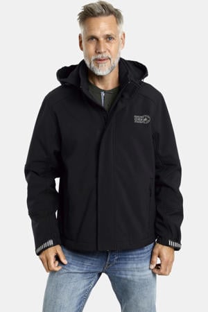 softshell jas Plus Size MENNE zwart