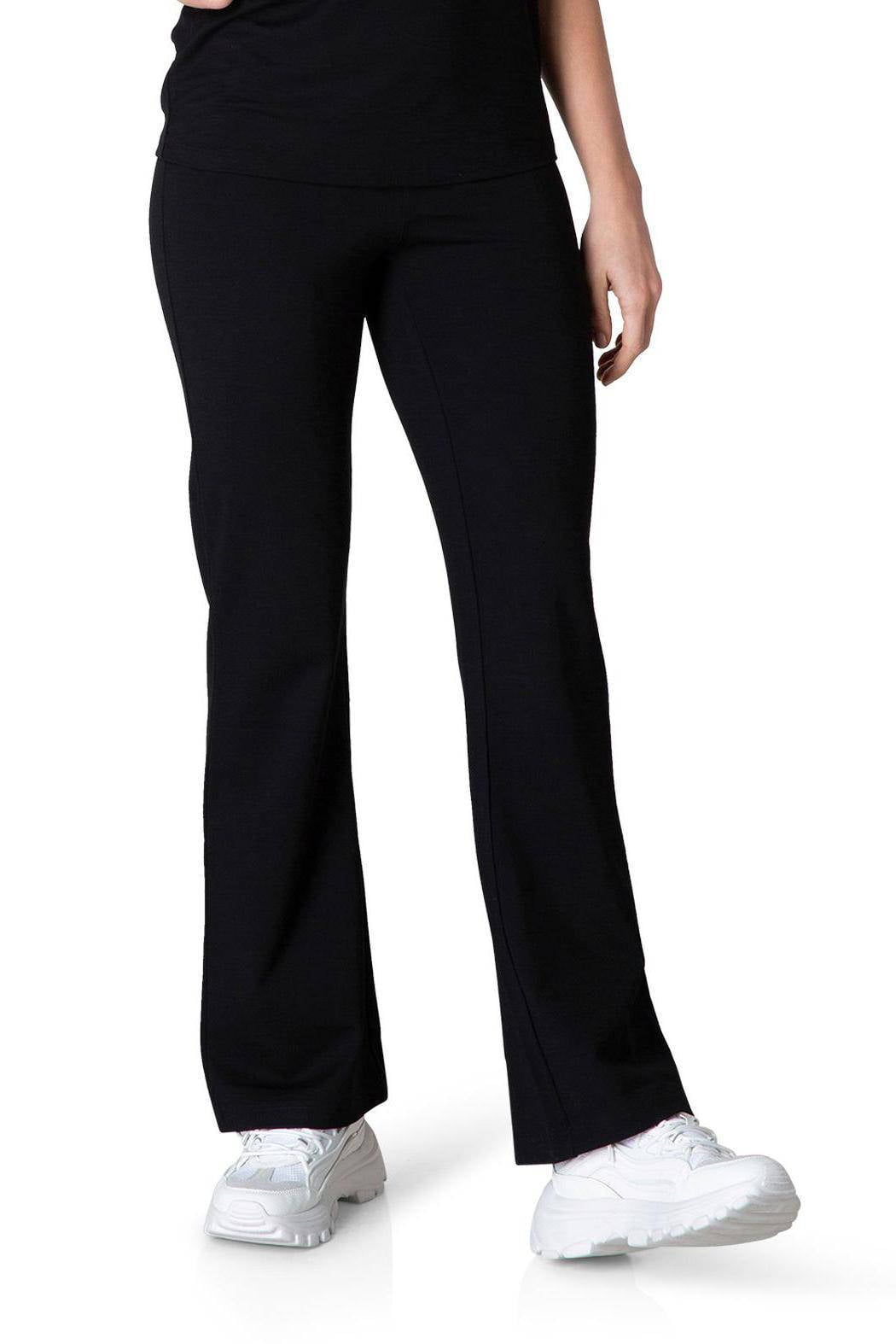 Yest flared broek Yallie zwart | wehkamp