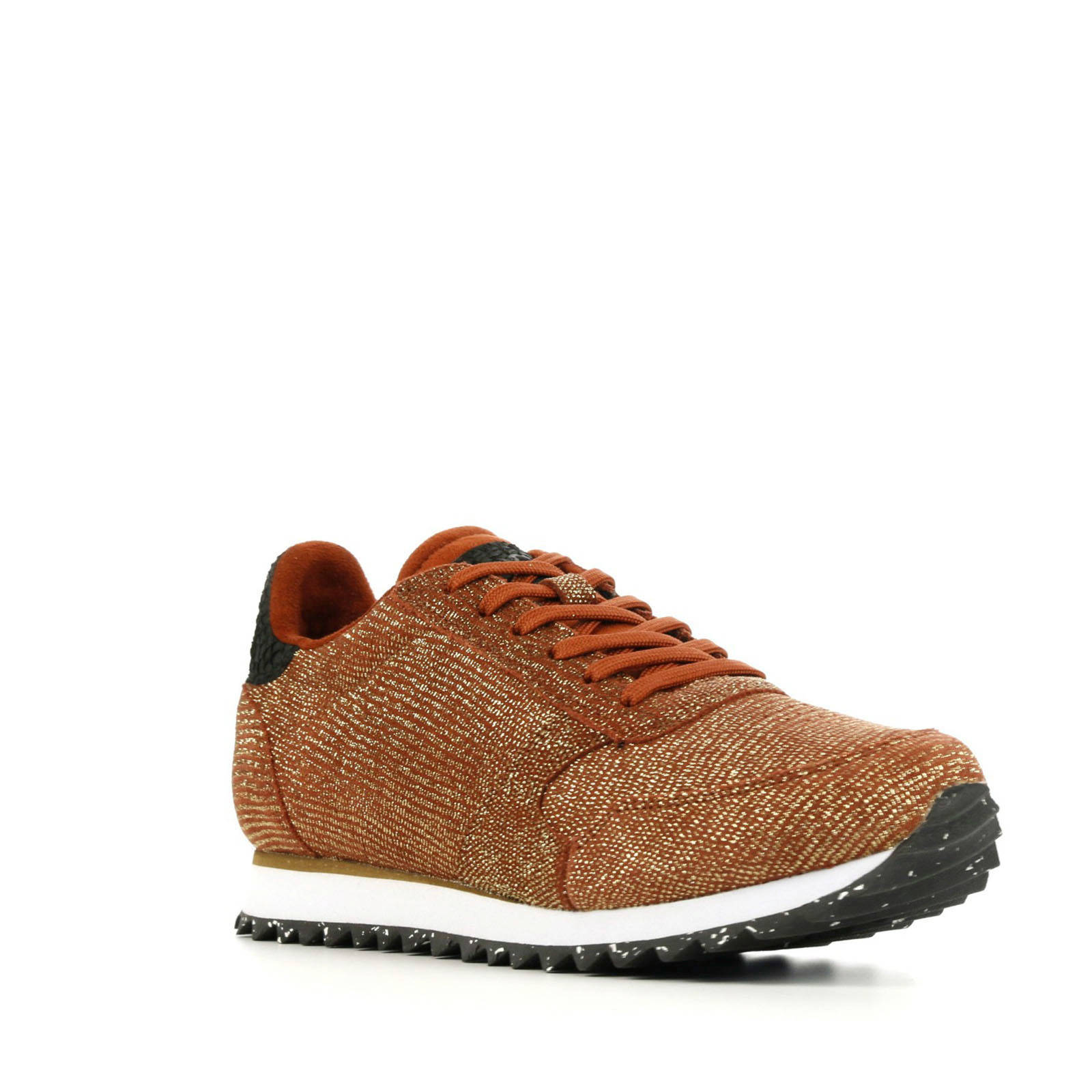 Woden Ydun Pearl II sneakers roodbruin | wehkamp