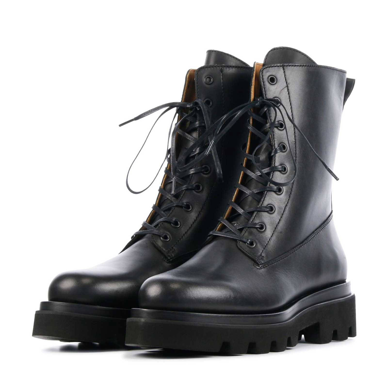 Toral 12580 leren veterboots zwart | wehkamp