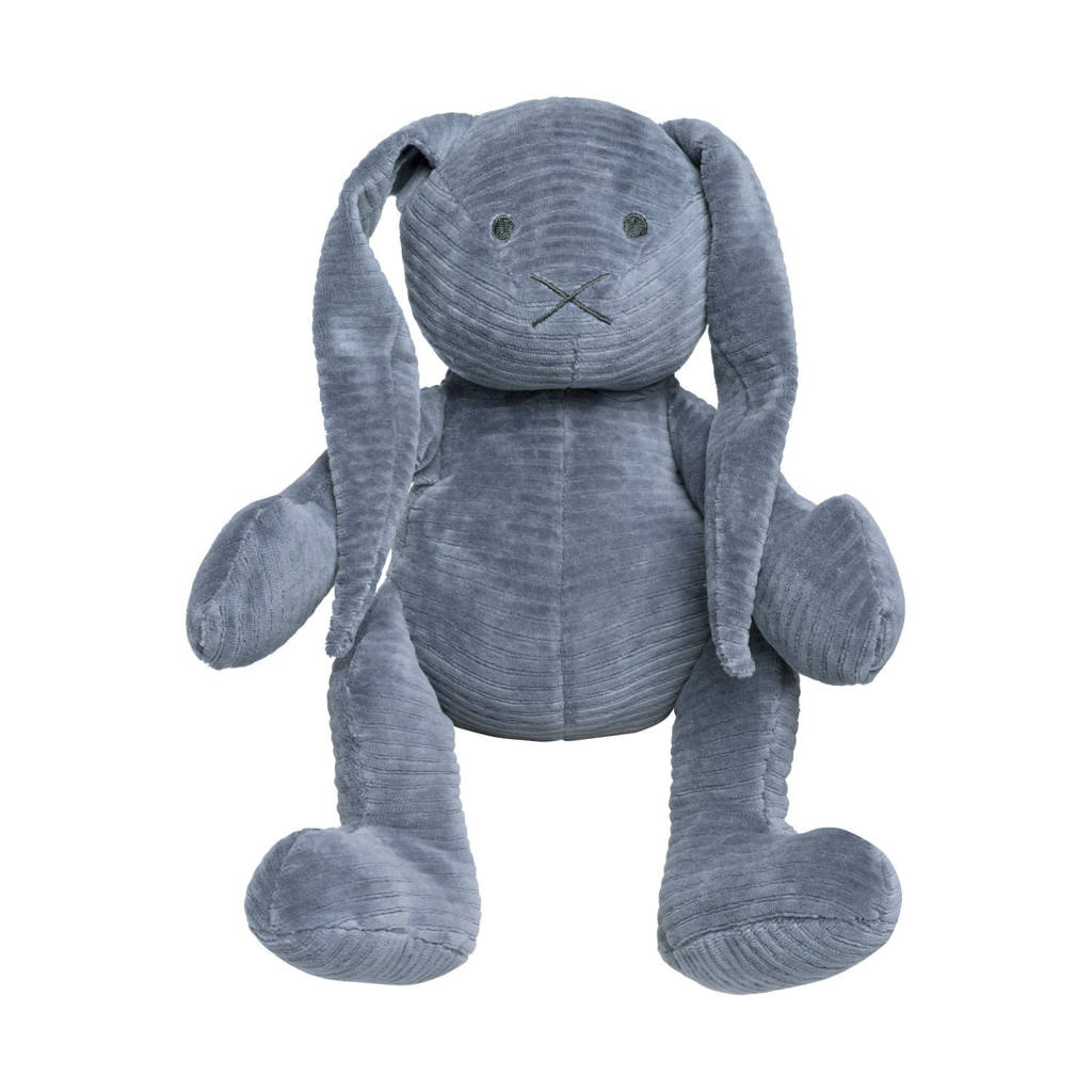 Baby's Only vintage blue Sense konijn knuffel 25 cm, Blauw