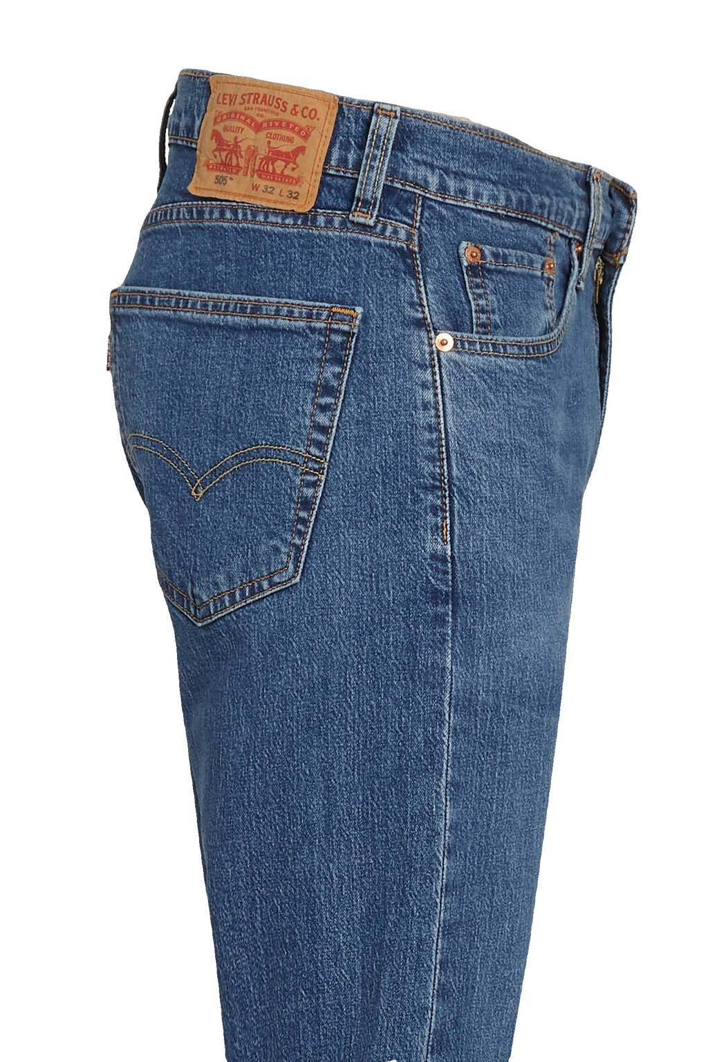 Levi's 505 regular fit jeans fremont drop shot | wehkamp