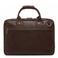 Castelijn & Beerens  15.6 inch leren laptoptas Firenze donkerbruin