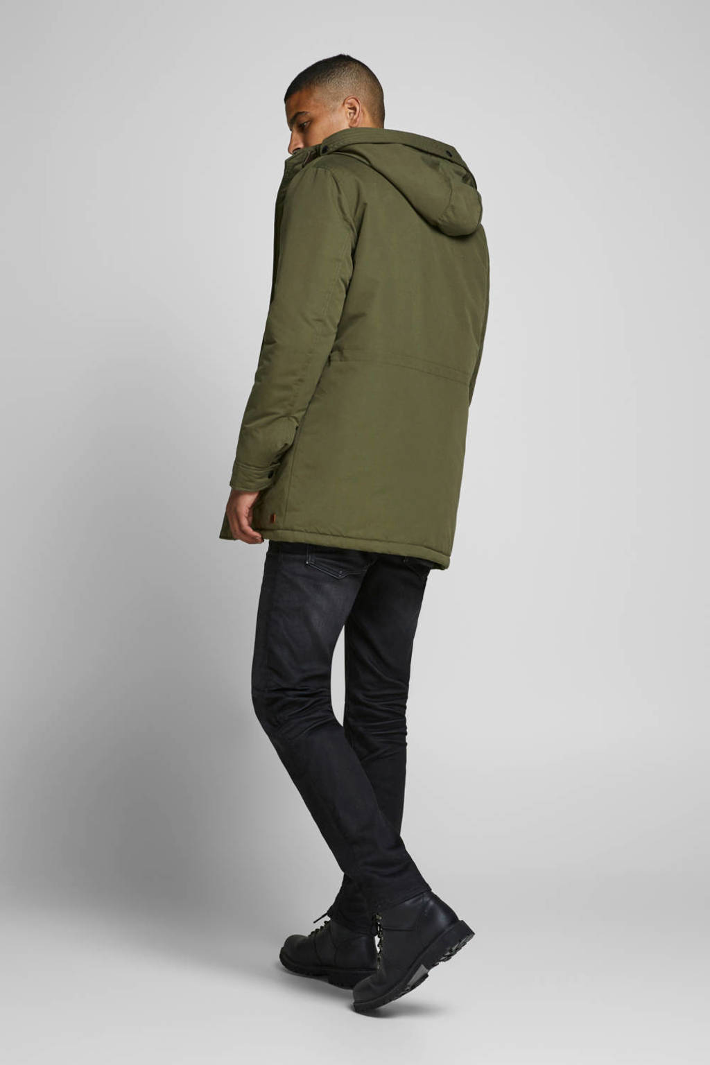 JACK & JONES ESSENTIALS parka jas olijfgroen wehkamp JACK & JONES ESSENTIALS parka jas olijfgroen wehkamp