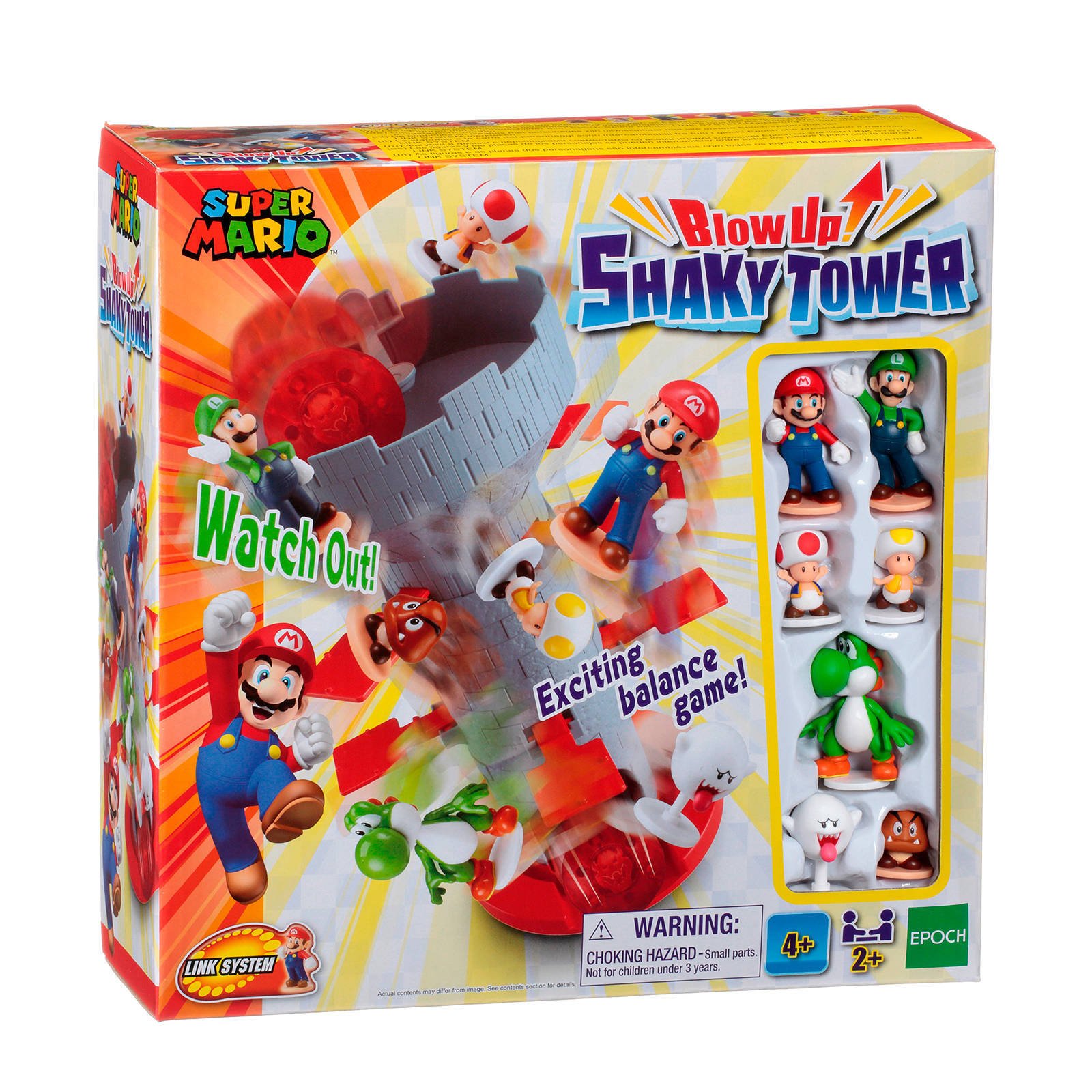 Epoch Nintendo Super Mario Blow Up! Shaky tower online kopen
