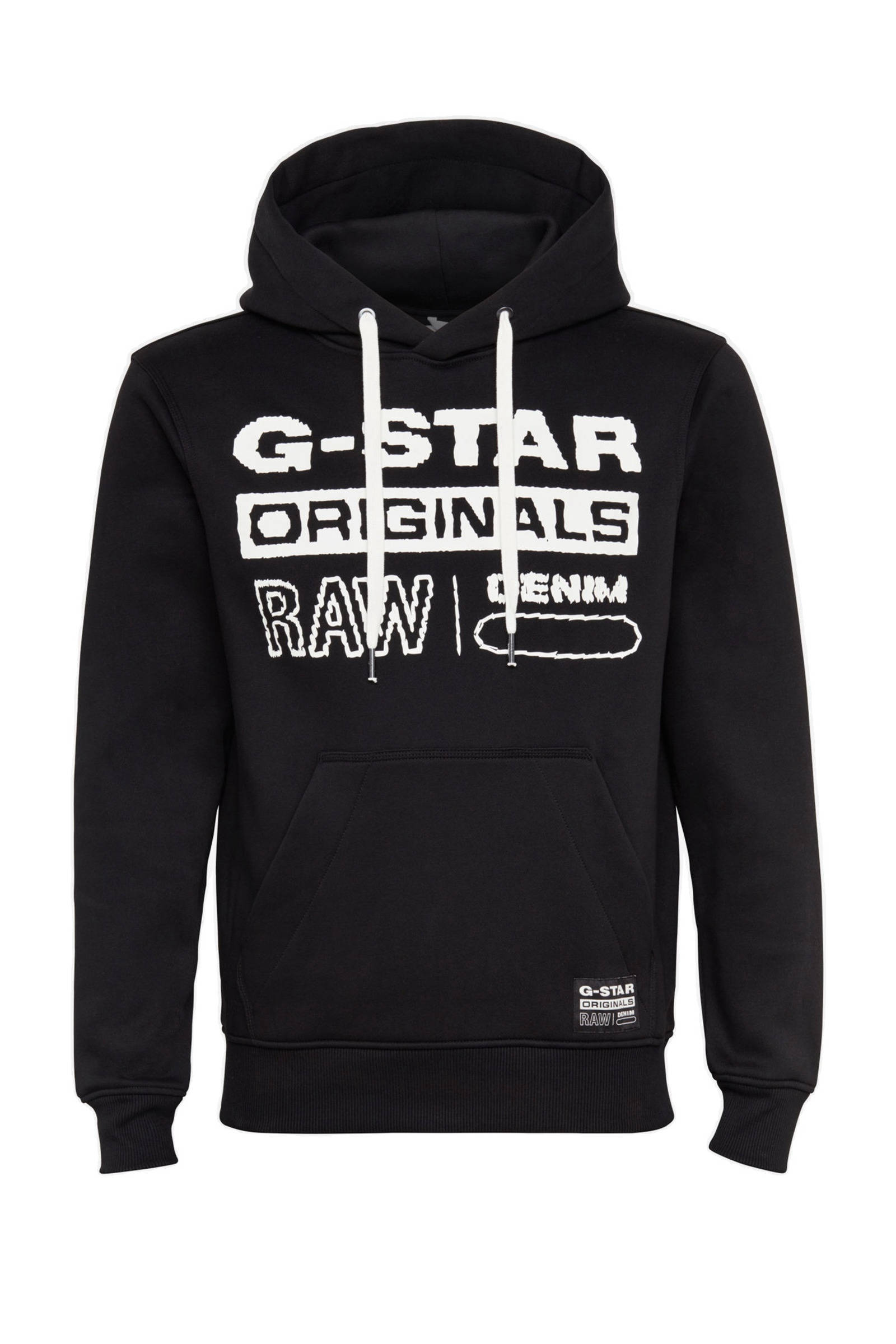 g star raw hoodie black