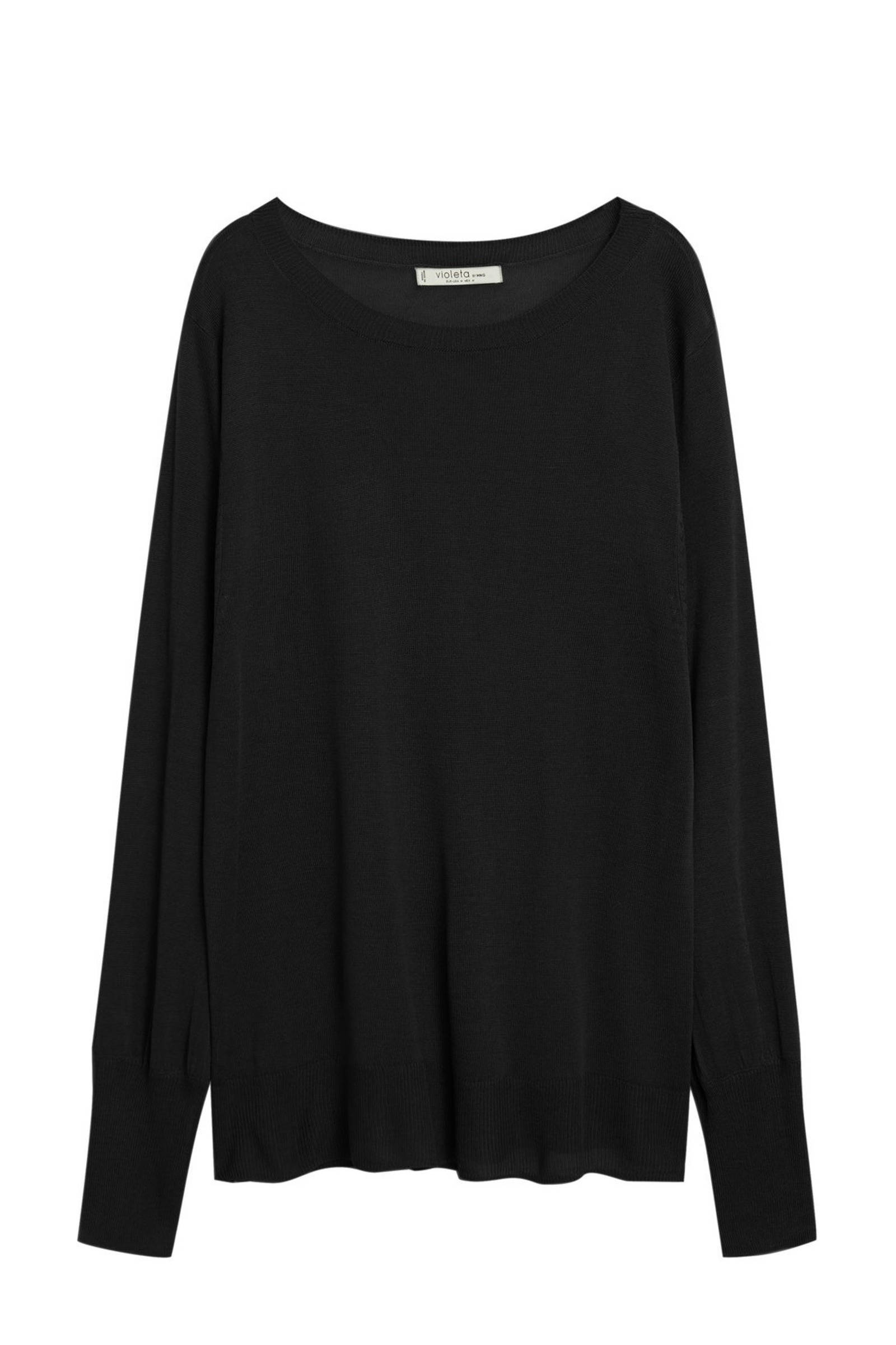 Violeta by Mango trui zwart | wehkamp Mango trui zwart | wehkamp