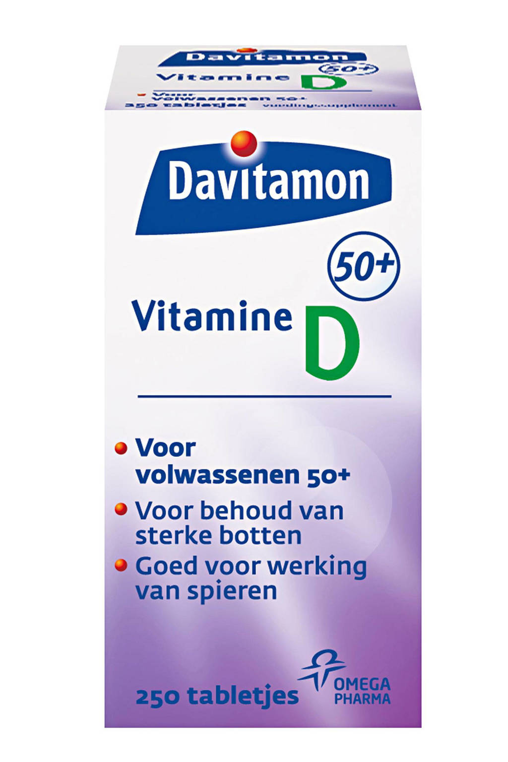 Davitamon D 50+ - 250 stuks