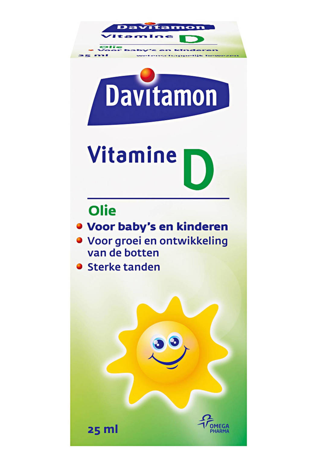 Davitamon vitamine D olie 25 ml, Olie