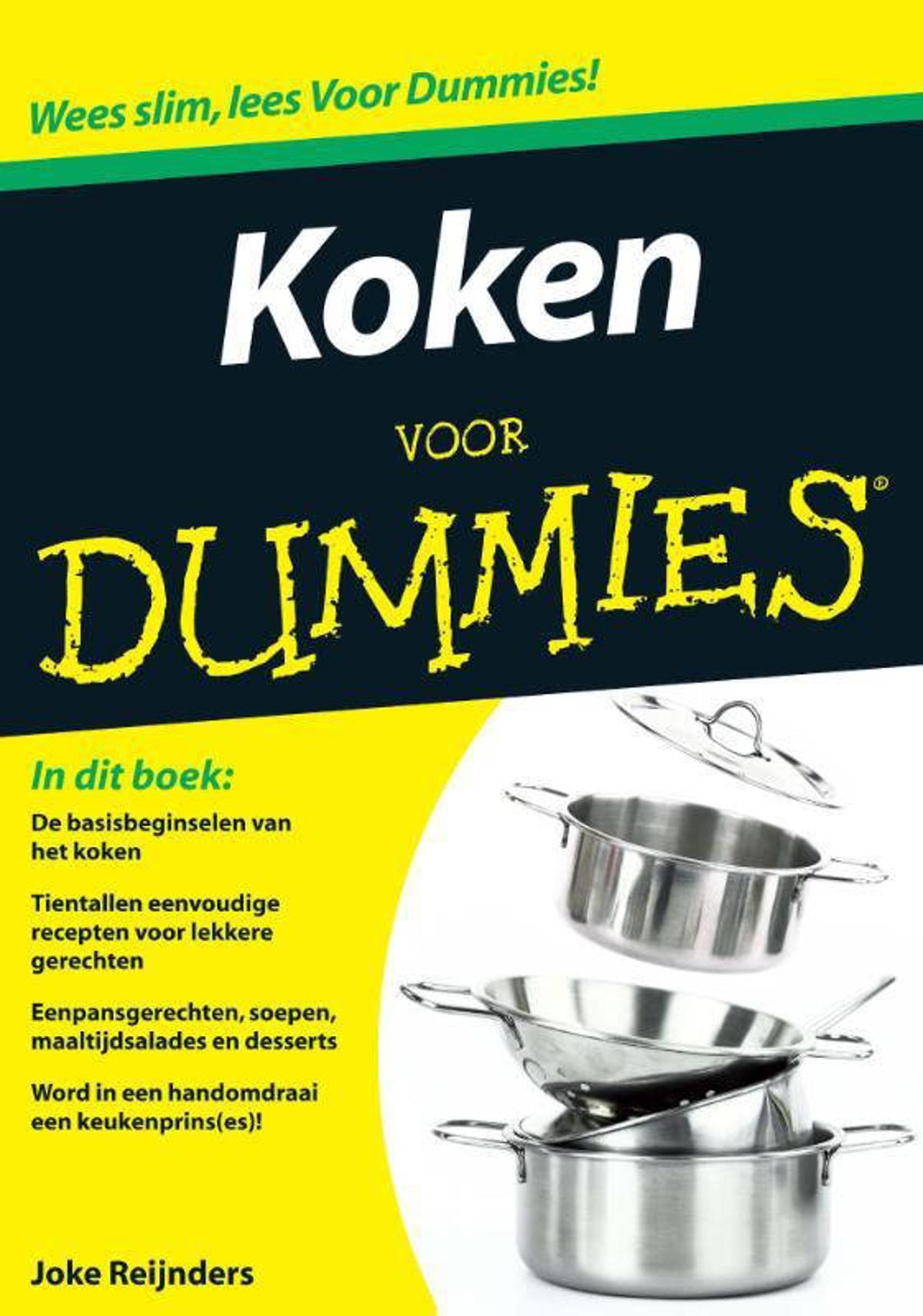 Joke Reijnders Voor Dummies Koken voor