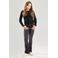 America Today flared jeans Emily Jr washed black
