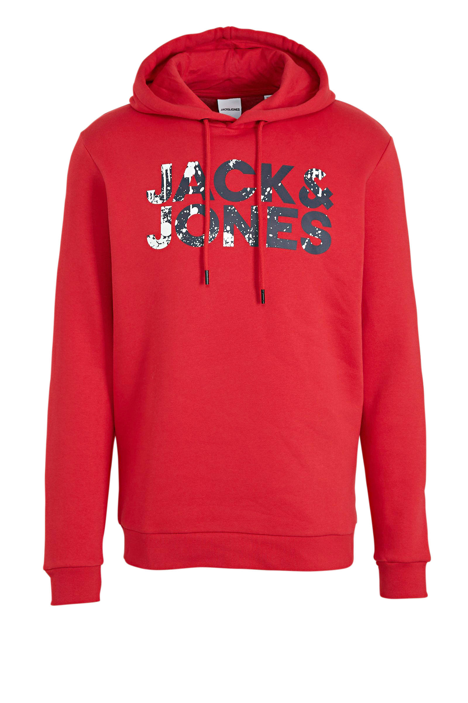 JACK & JONES ORIGINALS hoodie met logo rood online kopen