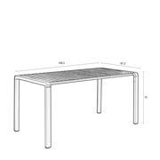 thumbnail: Zuiver tuintafel Vondel (87,2x168,5 cm)