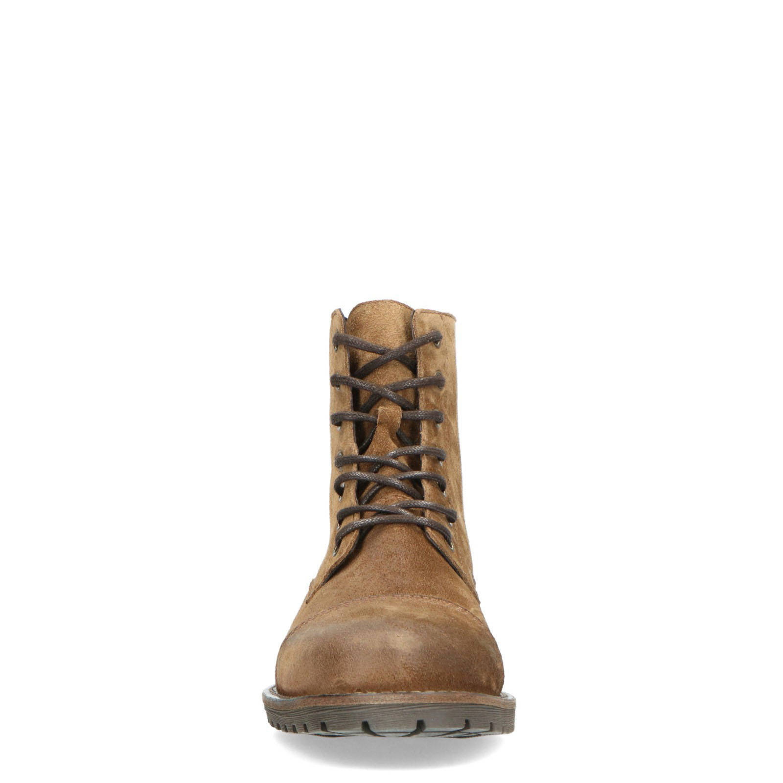 Manfield suède veterboots bruin | wehkamp Bruine veterboots van suède Heren | MANFIELD