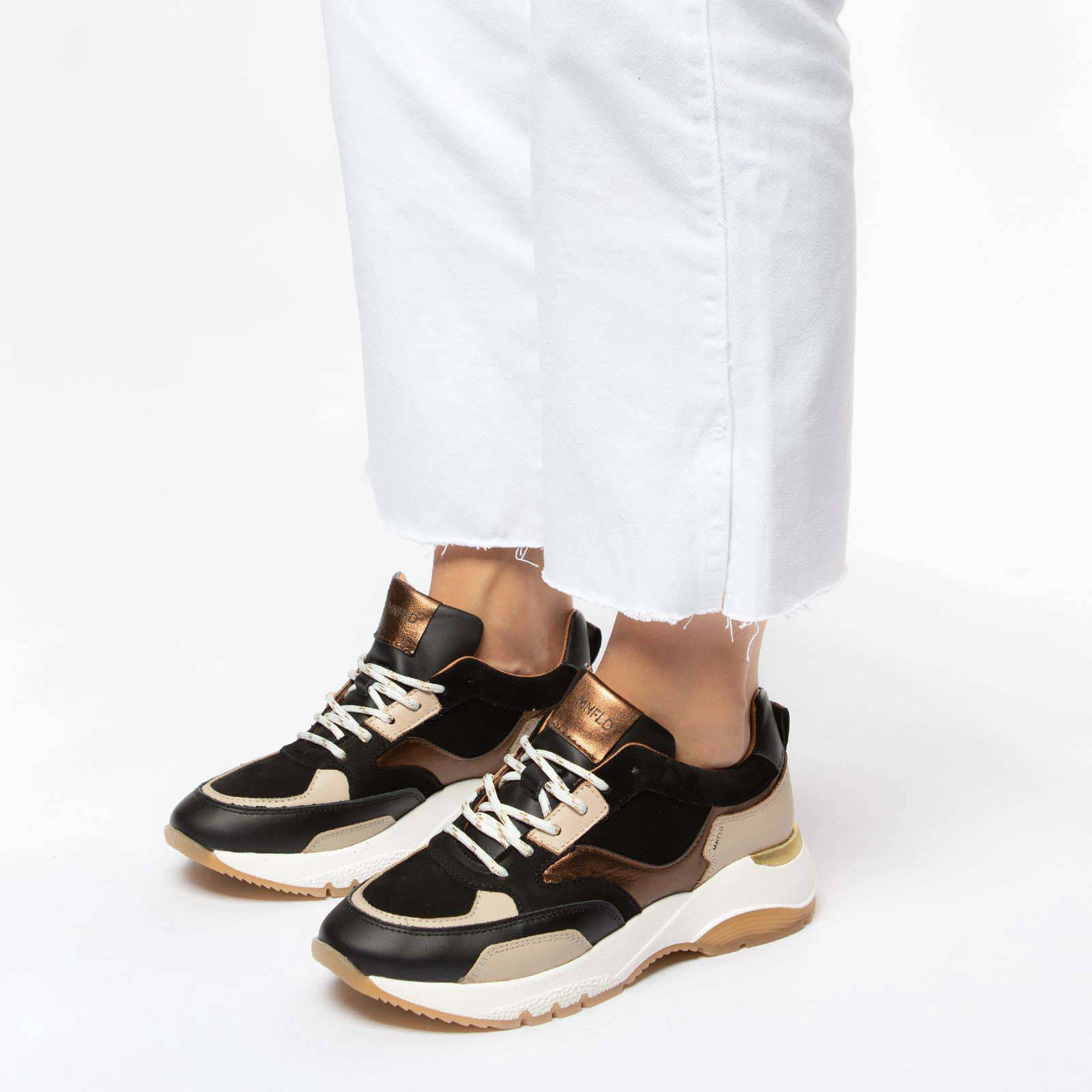 Dad sneakers online zwart