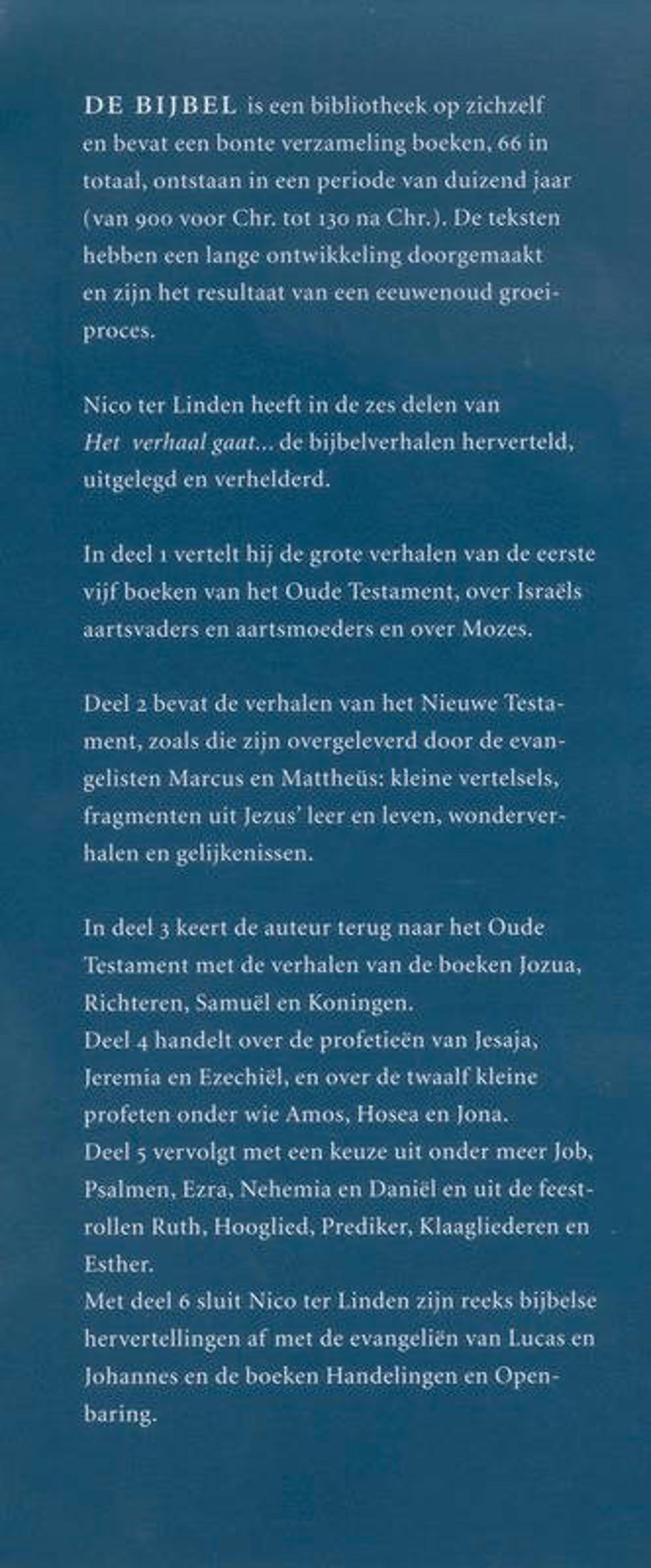 Nico ter Linden Het verhaal gaat