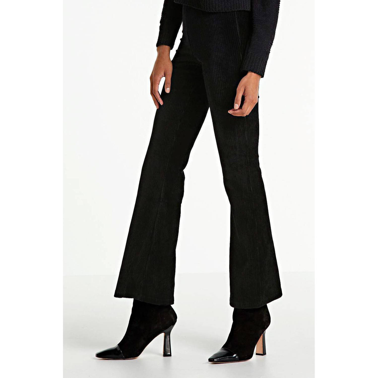 ONLY flared broek ONLFENJA zwart