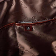 thumbnail: Castelijn & Beerens  15.6 inch leren laptoptas Rien donkerbruin