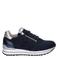Gabor comfort suède sneakers donkerblauw