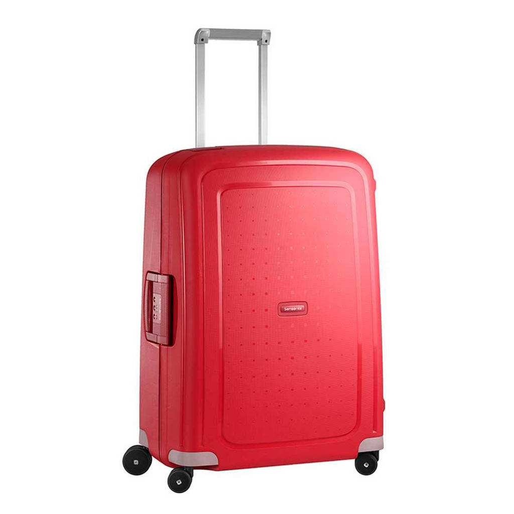 Samsonite trolley S'Cure 69 cm. rood