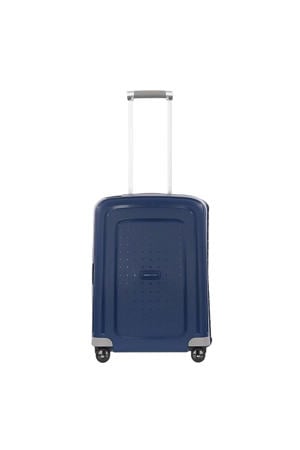  trolley S'Cure Spinner 55 cm. donkerblauw
