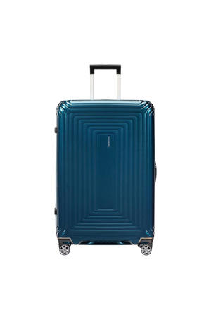 Wehkamp Samsonite trolley Neopulse Spinner 75 cm. metallic blauw aanbieding Wehkamp Samsonite trolley Neopulse Spinner 75 cm. metallic blauw aanbieding