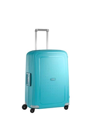 Wehkamp Samsonite trolley S'Cure Spinner 69 cm. blauw aanbieding Wehkamp Samsonite trolley S'Cure Spinner 69 cm. blauw aanbieding