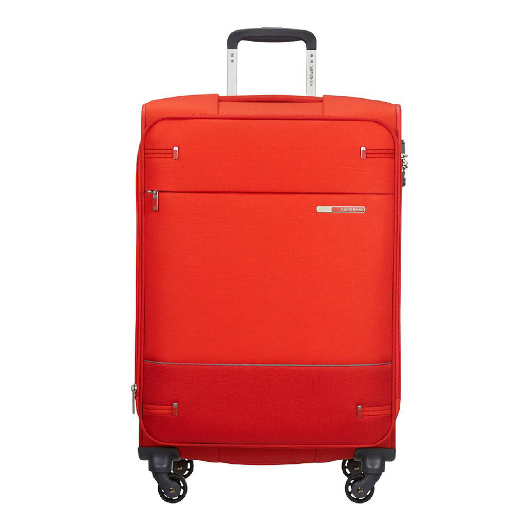 Samsonite  trolley Base Boost Spinner 78 cm. Expandable rood, Rood