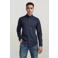 G-STAR slim fit overhemd marineblauw