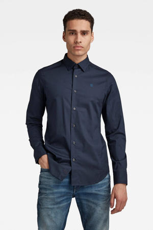Lagere school strategie bladerdeeg Blauwe overhemden voor heren online kopen? | Wehkamp