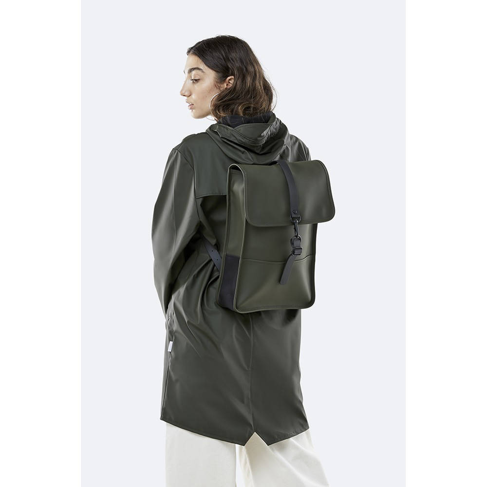 Rains rugzak Original Backpack Mini kaki wehkamp