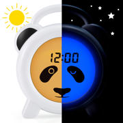 thumbnail: Alecto BC-100 Panda slaaptrainer, nachtlampje en wekker