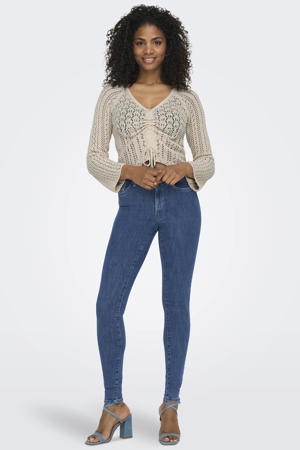 push-up skinny jeans ONLPOWER dark blue denim
