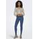 ONLY push-up skinny jeans ONLPOWER dark blue denim