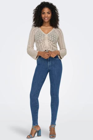 push-up skinny jeans ONLPOWER dark blue denim