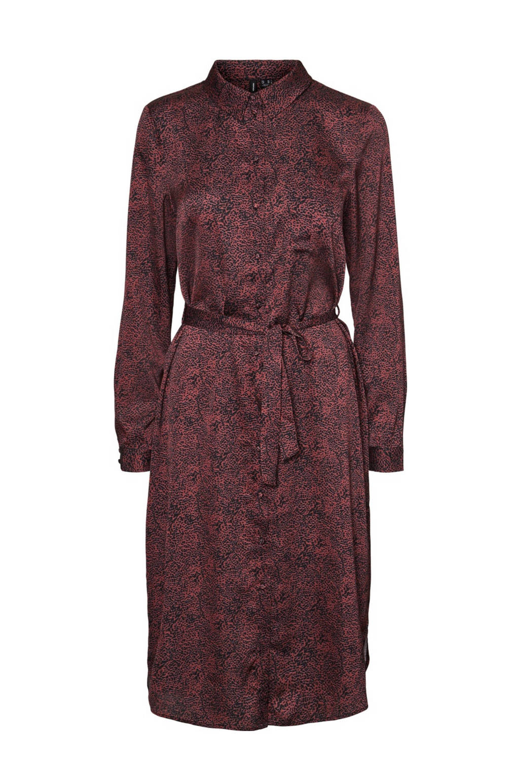 VERO MODA blousejurk met all over print rood, Rood