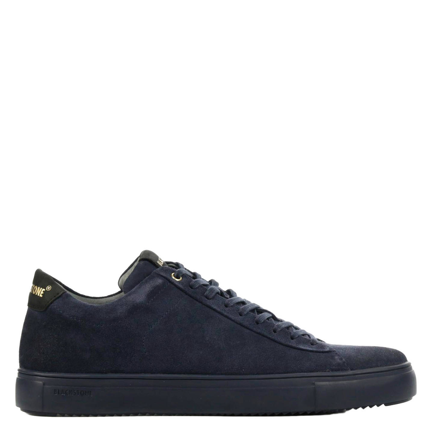 Blackstone SG20 suède sneakers donkerblauw | wehkamp