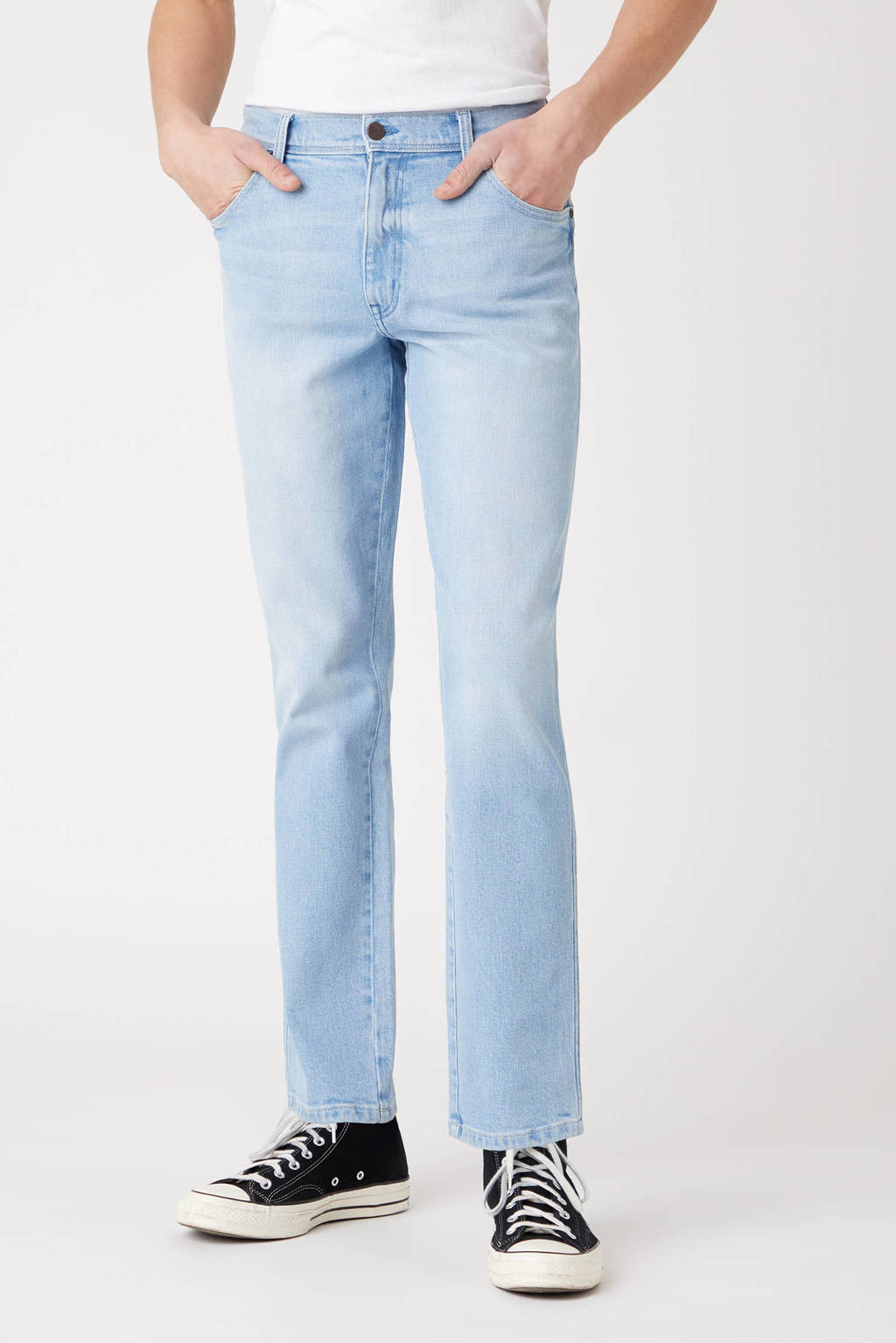 nicht fysiek Grijpen Wrangler slim fit jeans Texas Slim clear blue | wehkamp