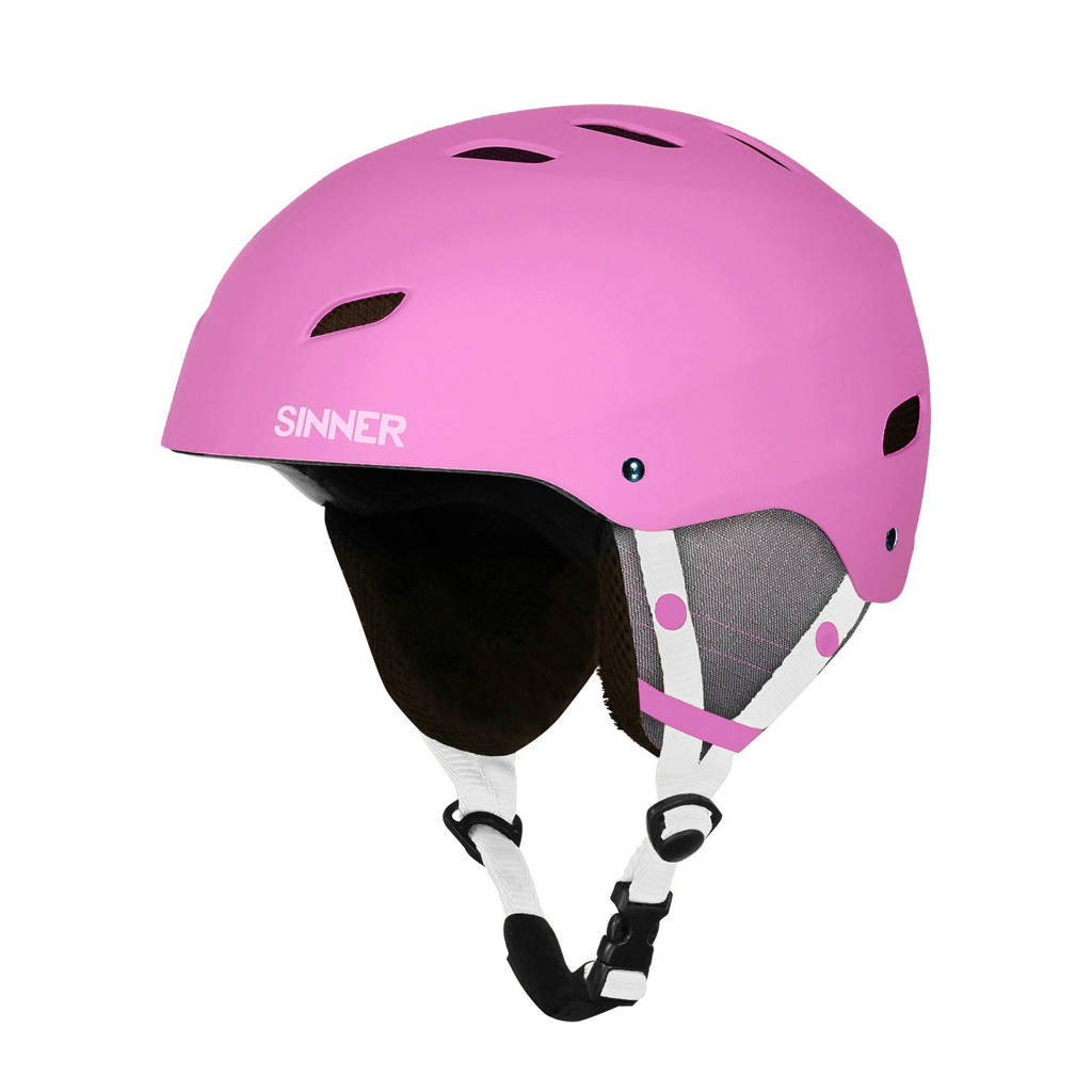 Sinner skihelm BINGHAM MATTE PINK_S mat roze, Mat roze