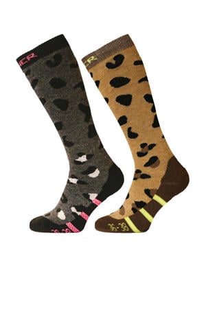 ski sokken Annimal Socks multicolor