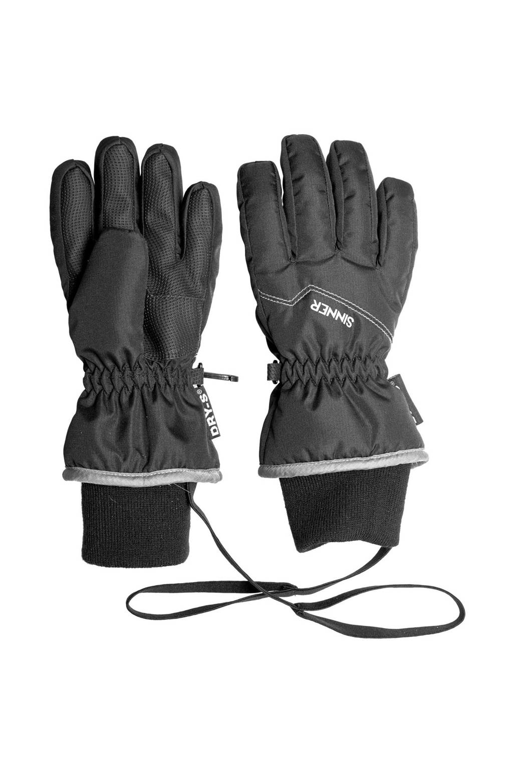 Sinner skihandschoenen Phoenix zwart/grijs, Zwart/grijs