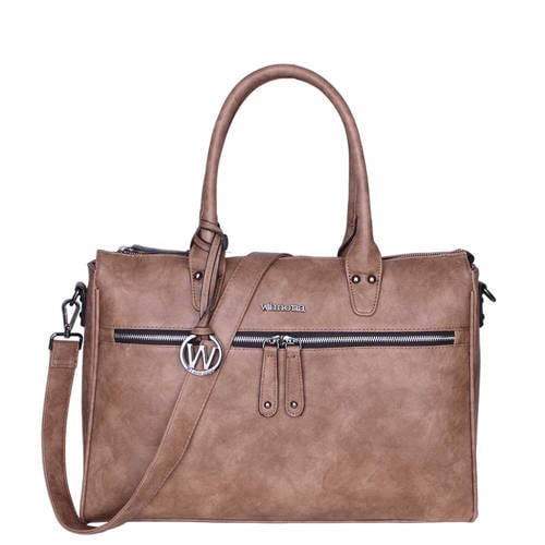 Wimona Luisa Handtas Schoudertas 5004 Cognac 5004 BRUIN