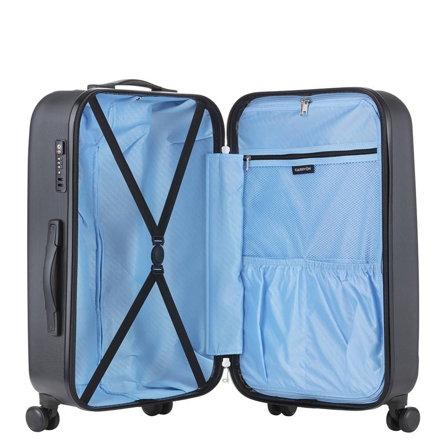 CarryOn trolley Skyhopper 78 cm. zwart